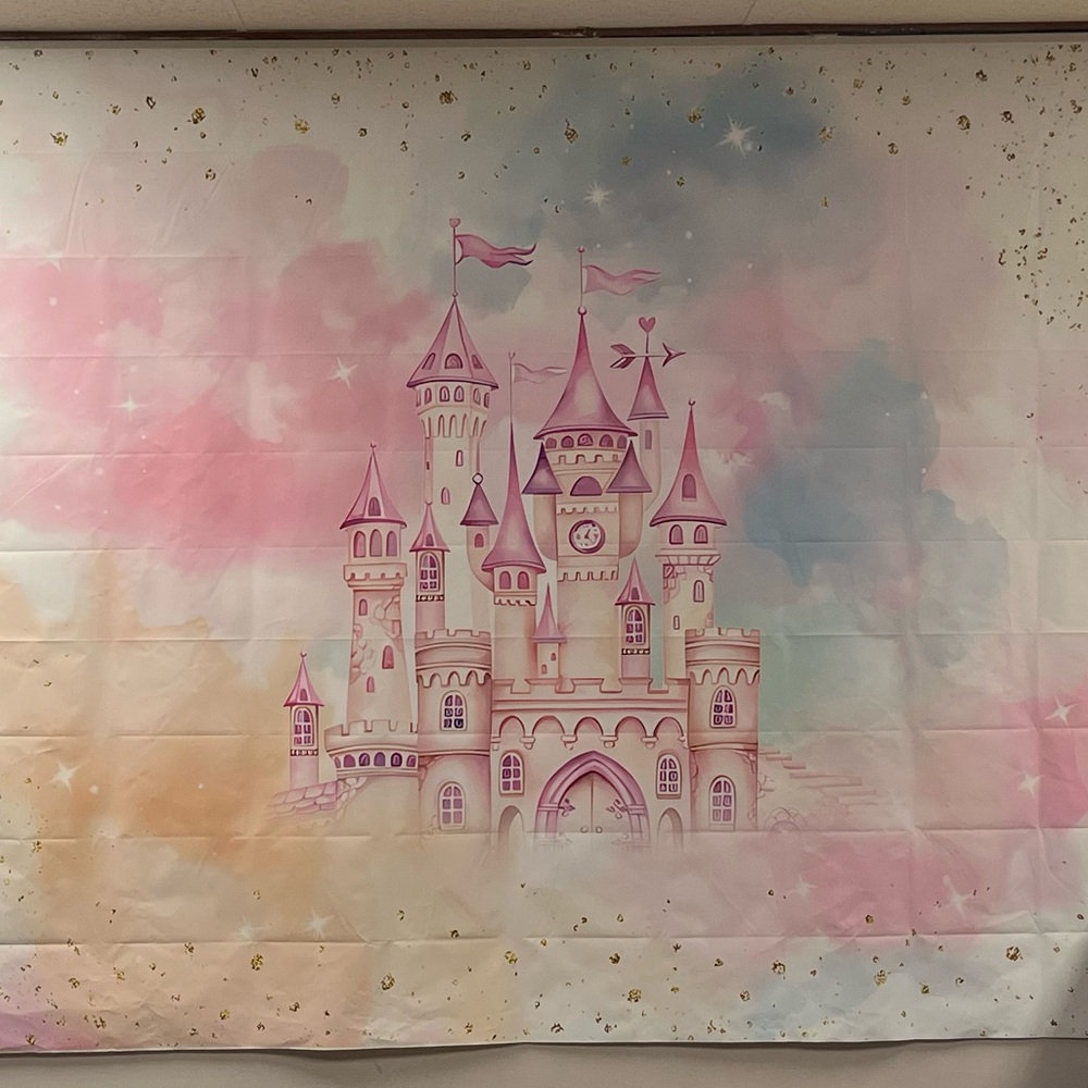 Pastel Castle Wall Decor